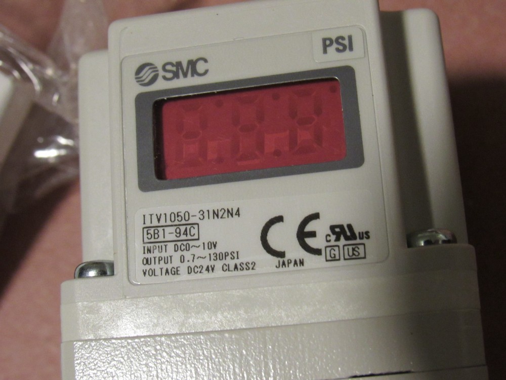 SMC ITV1050-31N2N4 Regulator, Electro-Pneumatic, IT/ITV0000/1000 E/P REGULATOR
