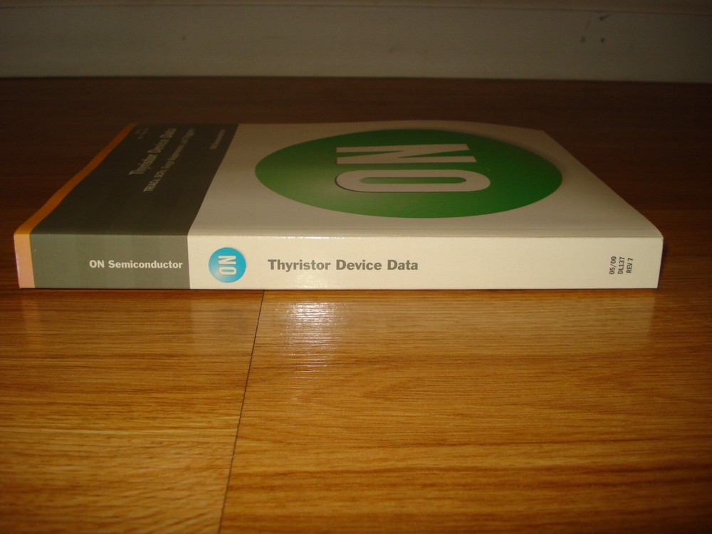 ON Semiconductor Thyristor Device Data Databook, May 2000
