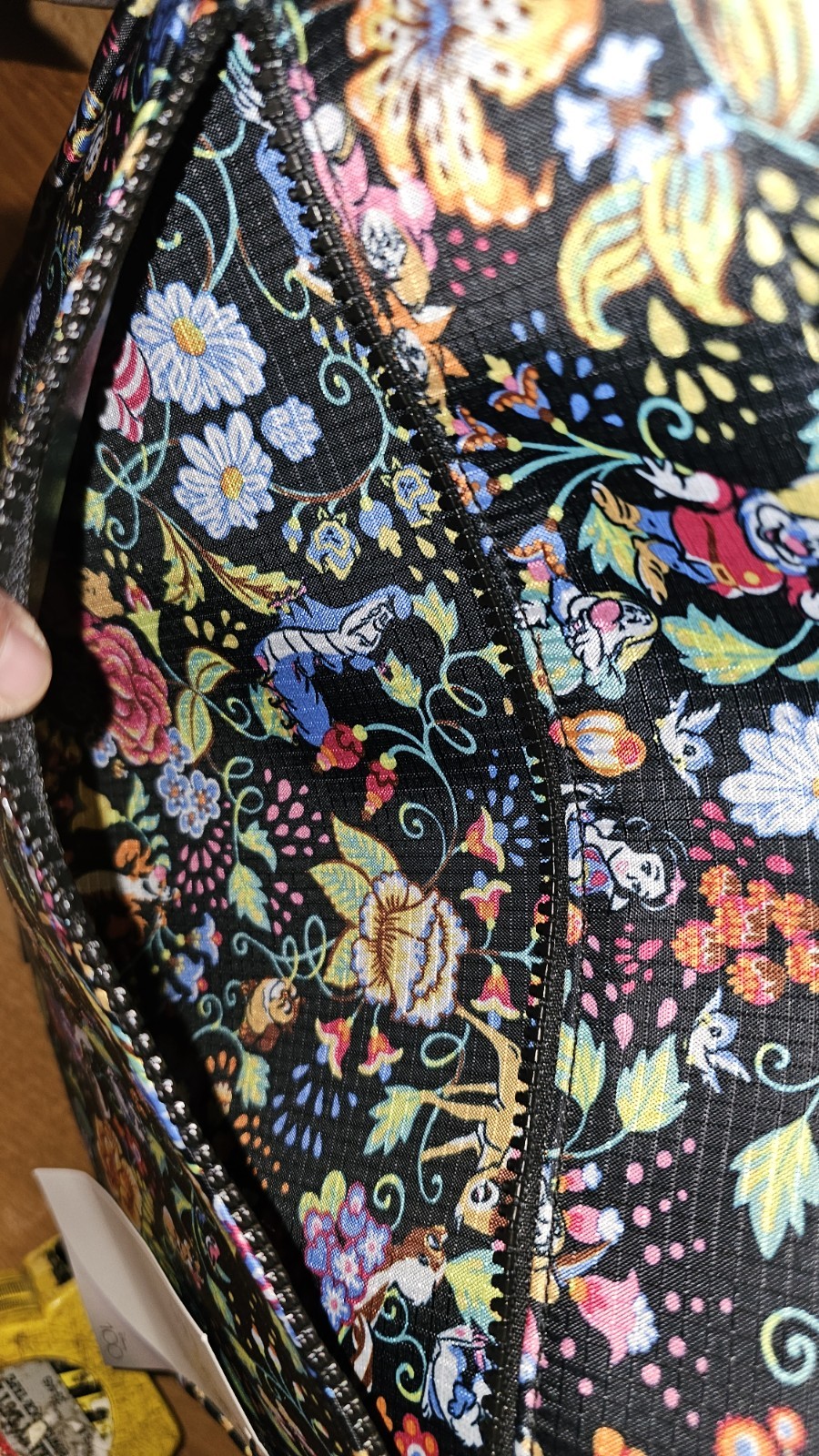 Vera Bradley Disney Classics On The Green Drawstring Family Tote NWT