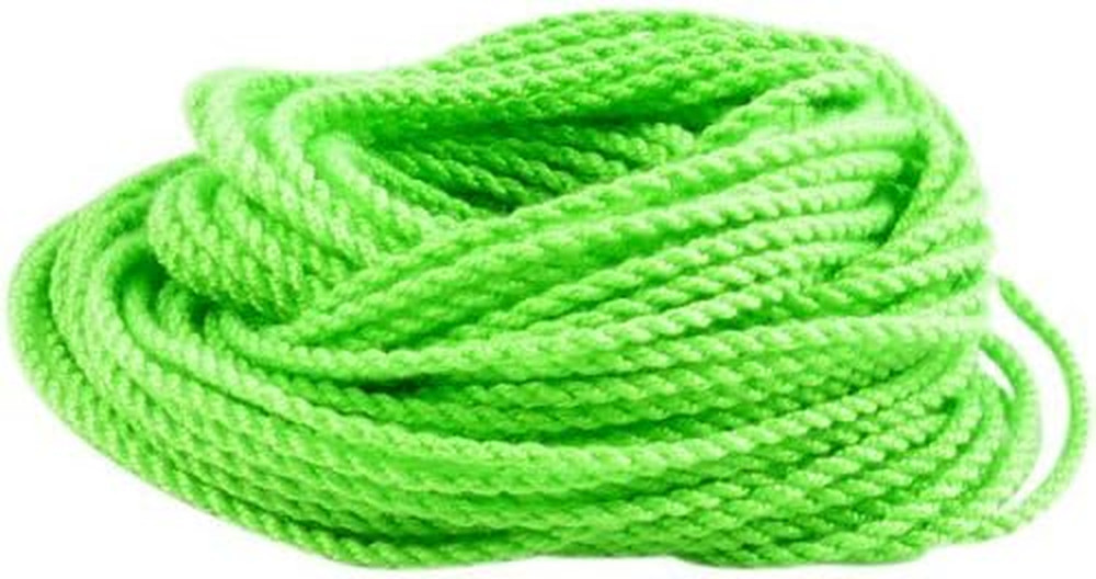 Neon Green Yoyo String - Ten (10) Pack, 100% Polyester