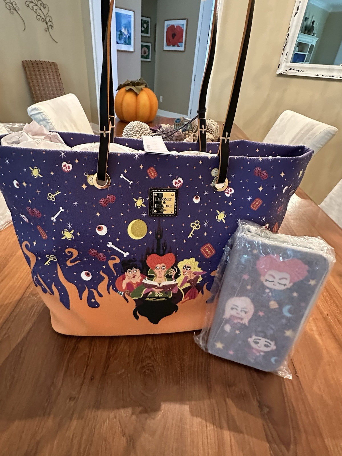 Villian Spelltacular Halloween Disney Dooney Hocus Pocus  Tote Loungefly Wallet