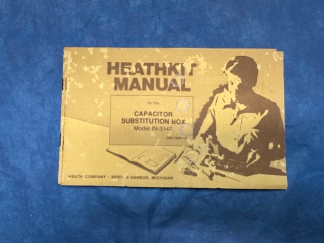 HeathKit capacitor substitution box IN-3147