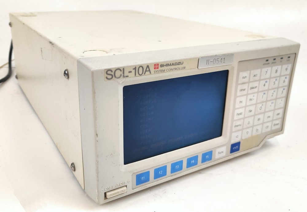 Shimadzu SCL-10A System Controller HPLC Chromatography System, Working