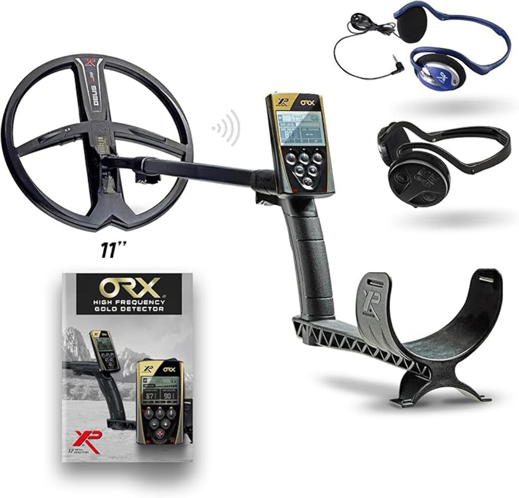 XP ORX Metal Detector With 11" Searchcoil, S-TELESCOPIC Lite Stem, Remote Contro