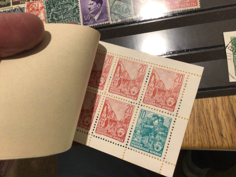 German & DDR mixed stamps in packets A9431