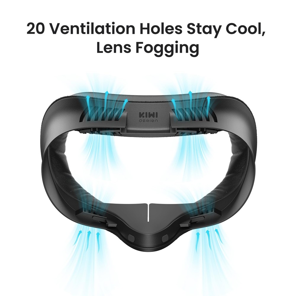 V4 Interface Face Pads for Oculus Quest 3S - Compatible with VR Headsets