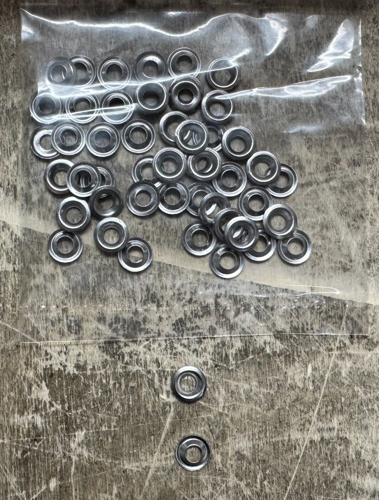 #4 Trim Washers, Flush Type, 100 count, Stainless Steel