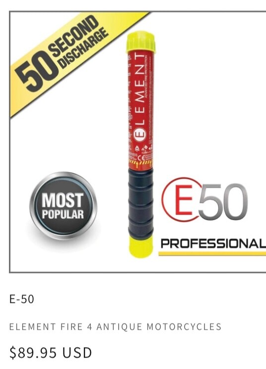 Element E-50 Fire Extinguisher