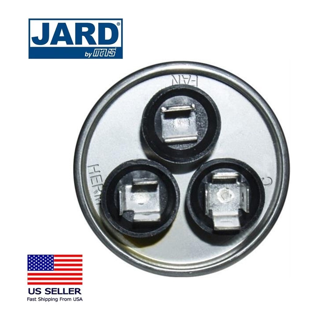 40 + 5 uF Jard by MARS 12786 MFD 440V Motor Run Capacitor, Round