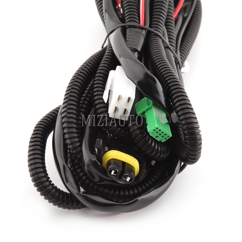 For 2014 2015 2016-2018 Jeep Cherokee Clear Halogen Fog Light Lamp w/ Switch Kit