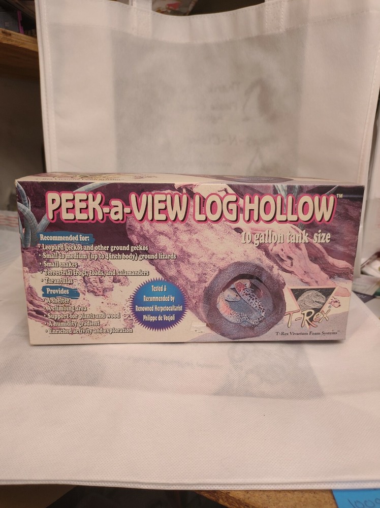 Peek A View Log For Reptiles