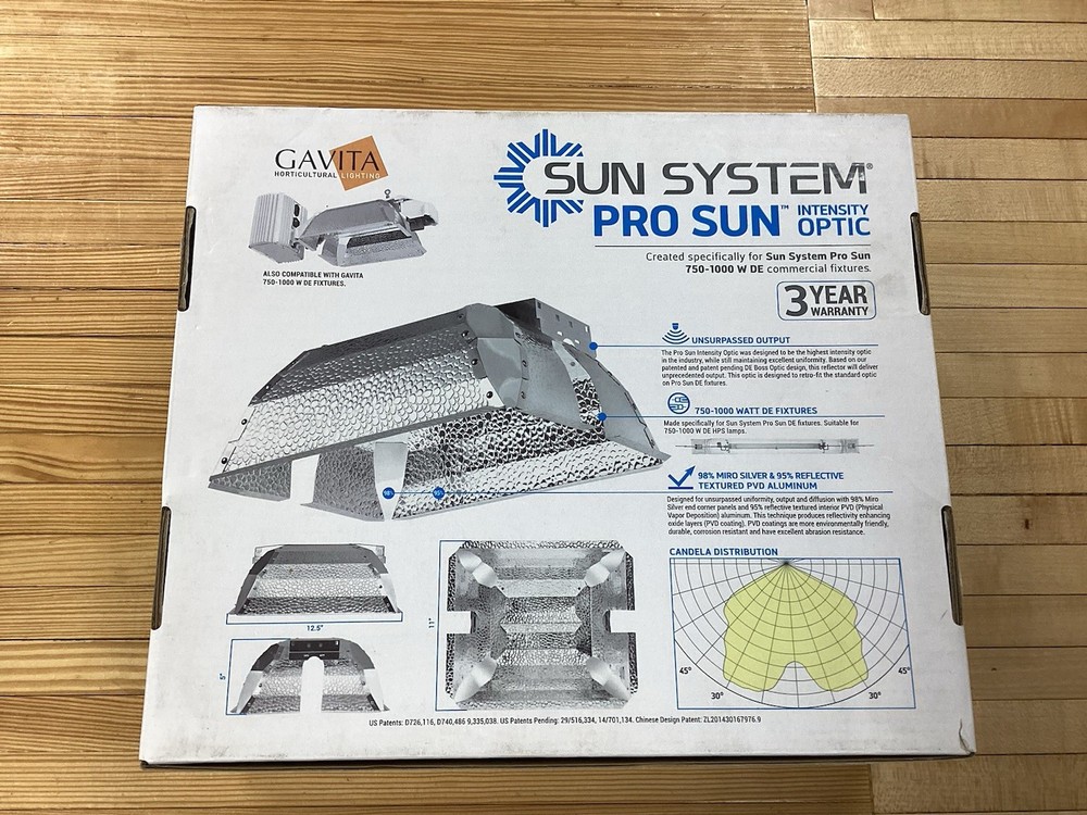 Pro Sun Intensity Optic Reflector Sun system