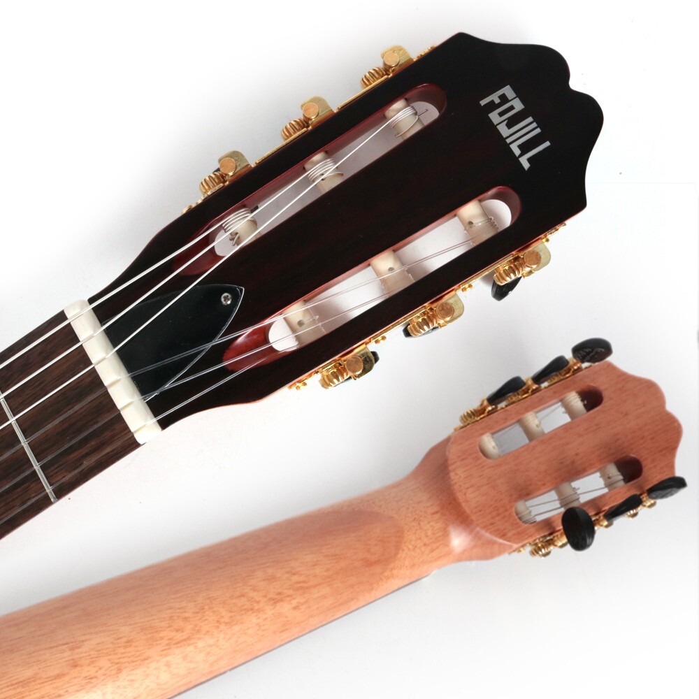 electric classical guitar Silent nylon string travel portable built in effect