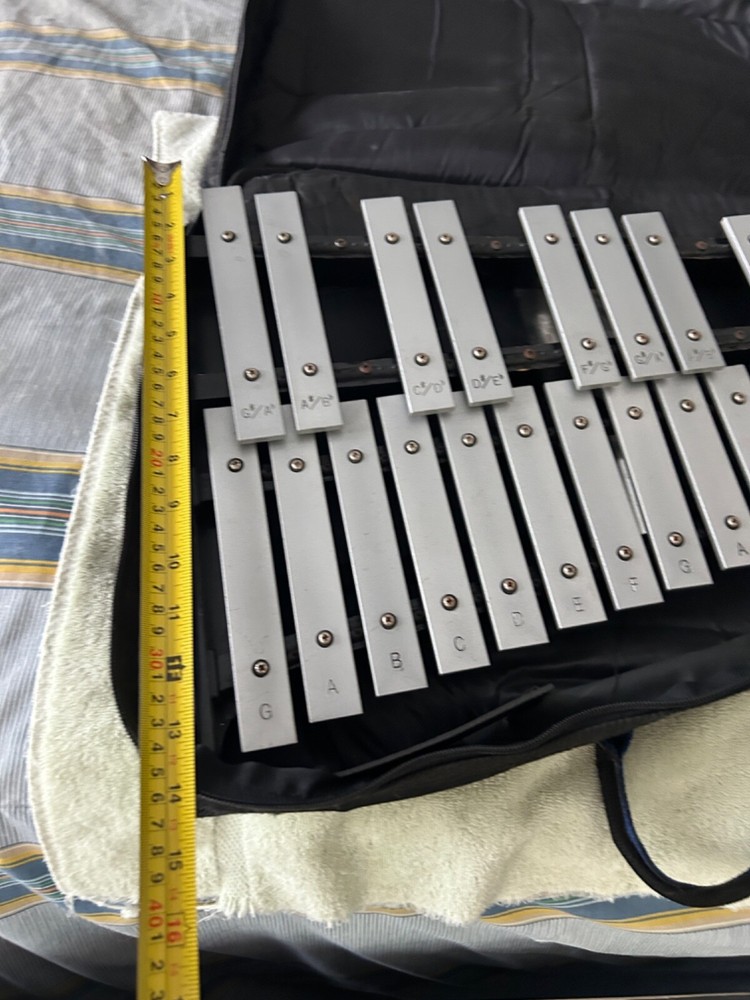 CB Percussion Xylophone 30 Key Instrument Mallets with Stand & Case