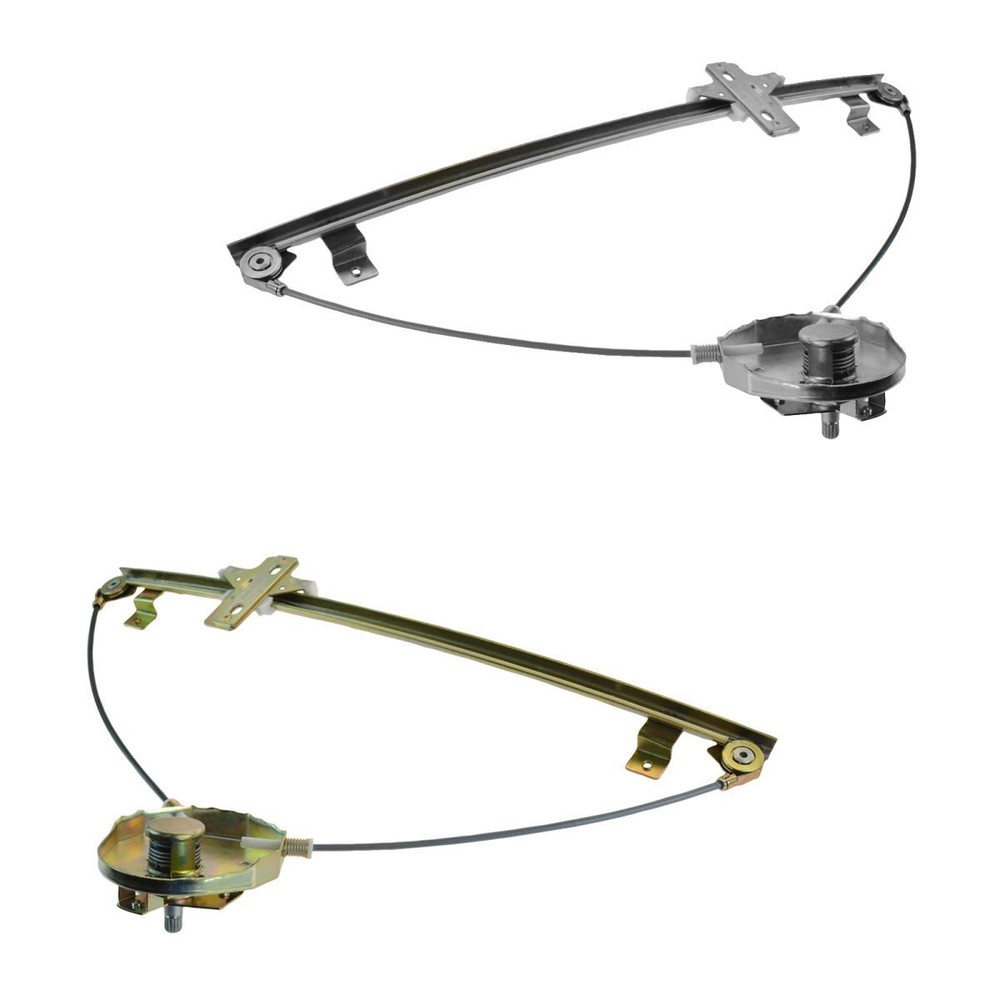 TRQ Manual Window Regulator Left Right Pair for Sidekick Tracker Sunrunner