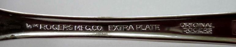 LOT REFLECTIONS ROGERS MFG.CO extra plate SILVERPLATE FLATWARE 8pc TEA SPOONS