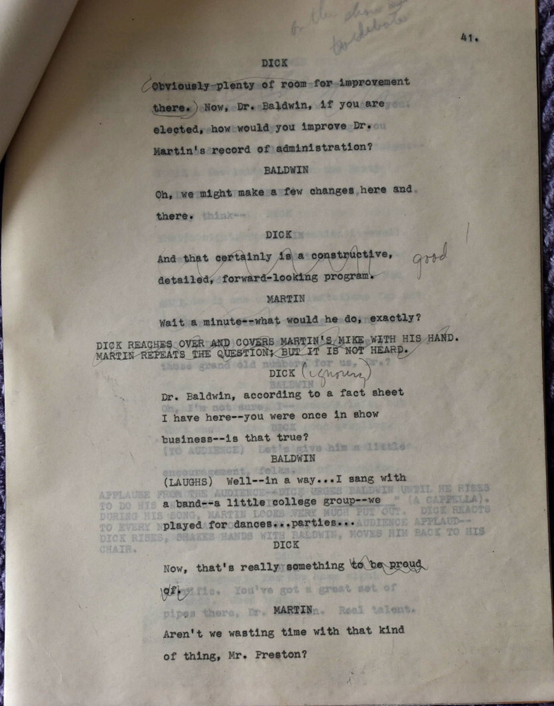 1970s The New Dick Van Dyke Show Original Type Written Screenplay Script
