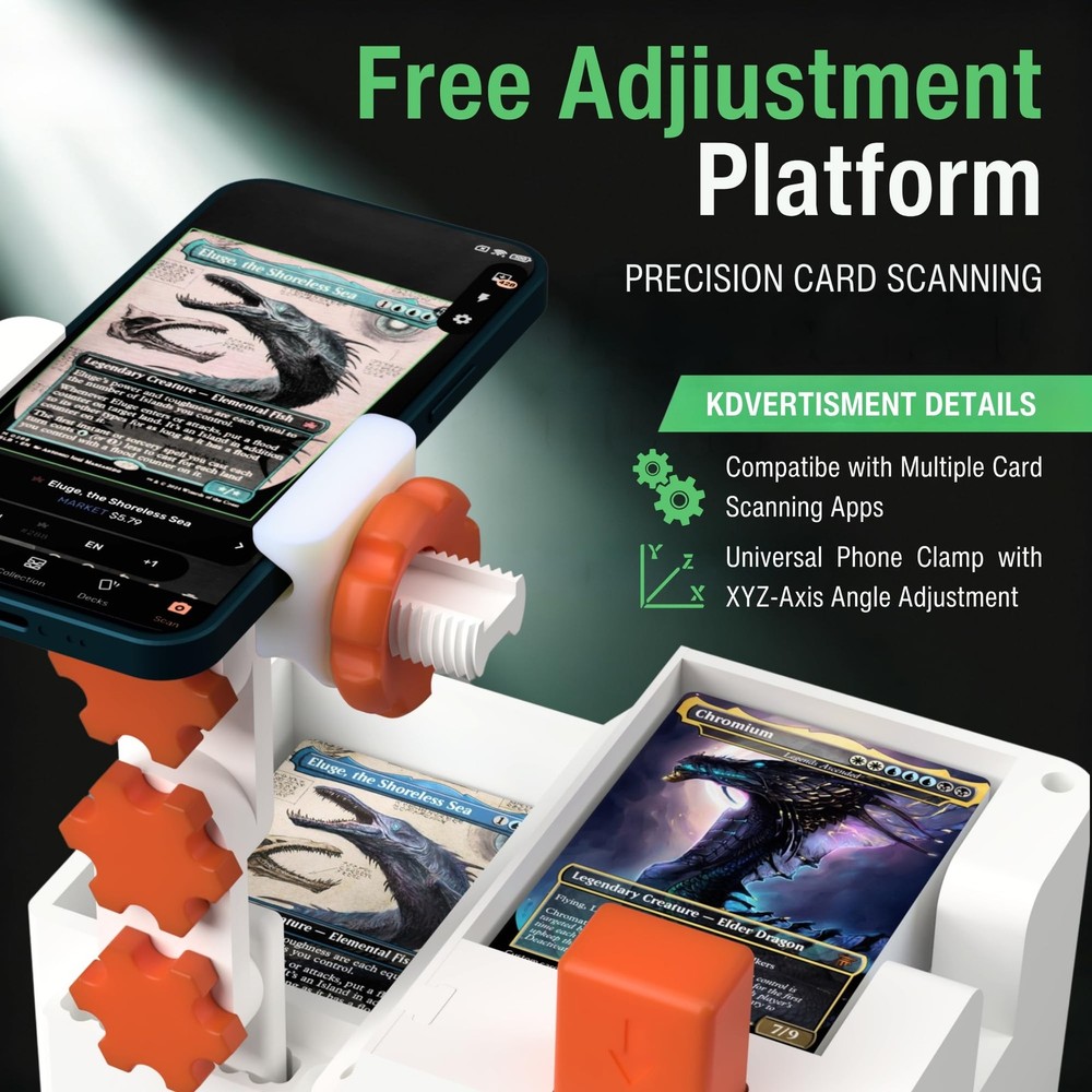 Card Scanner Pro: Advanced Automatic Card Scanner & Slinger for MTG/TCG and S...