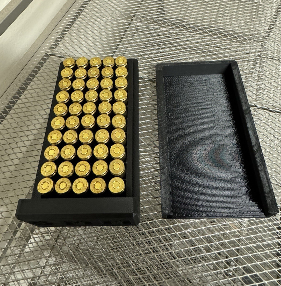 9MM Ammo Box 50rd Capacity (3 Pack)
