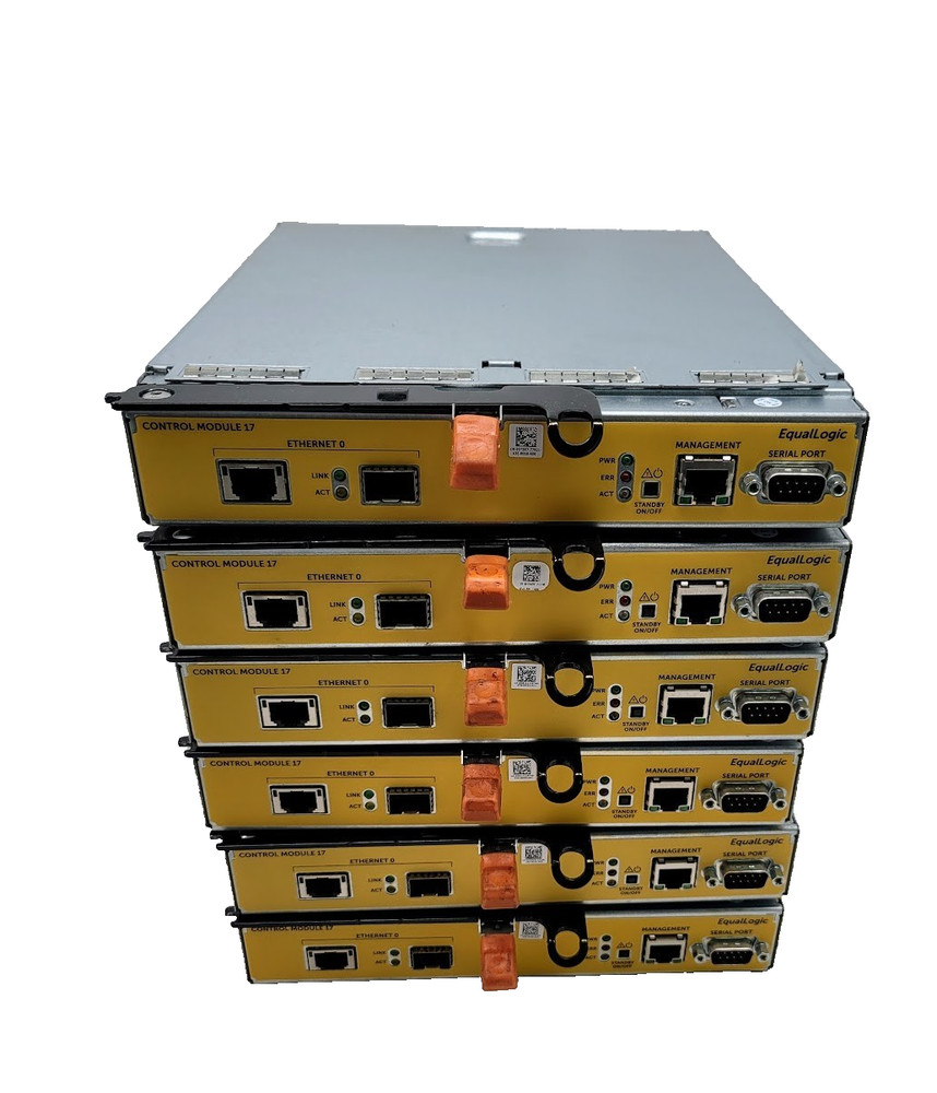Lot of 6 DELL E09M002 EqualLogic Control Module 17