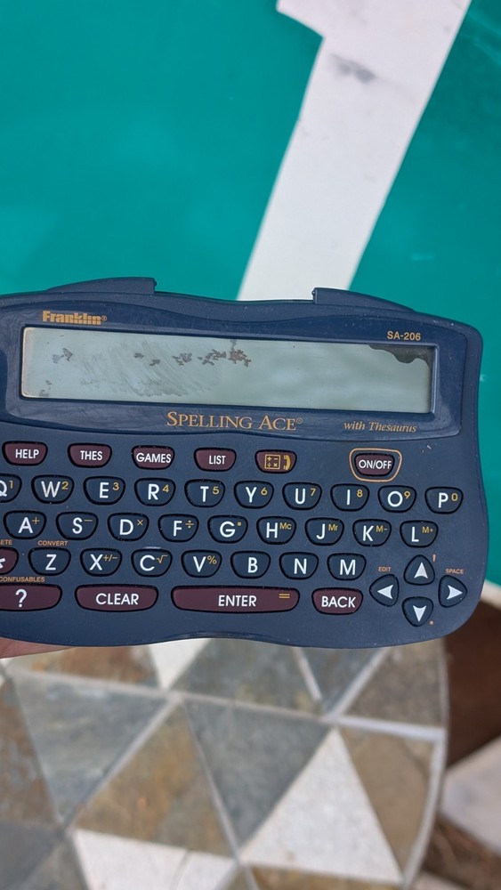 Franklin Spelling Ace Plus Thesaurus Model SA-206