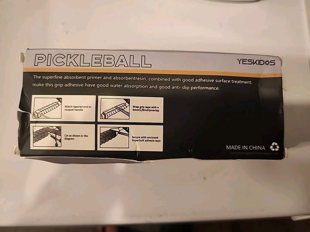 6 Flat Overgrip Hoqque Pickleball