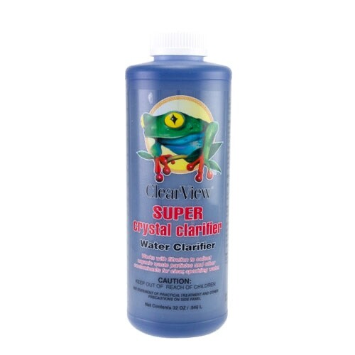 Clear View Super Crystal Clarifier - 32 oz. - Pool Water Clarifier