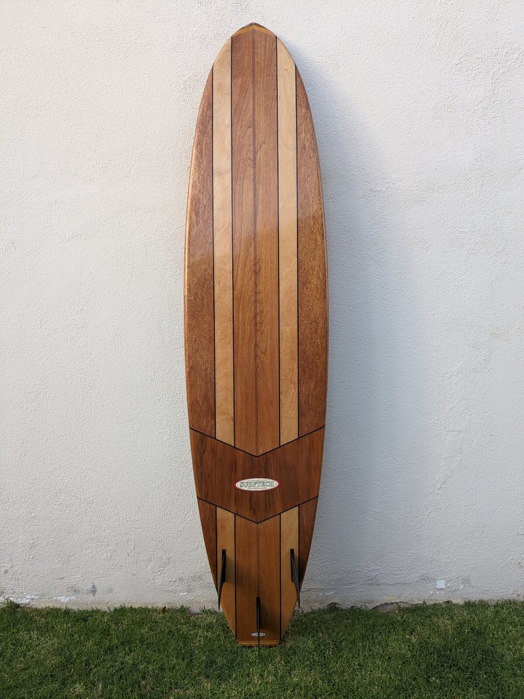 8' Surftech Wood Veneer Surfboard