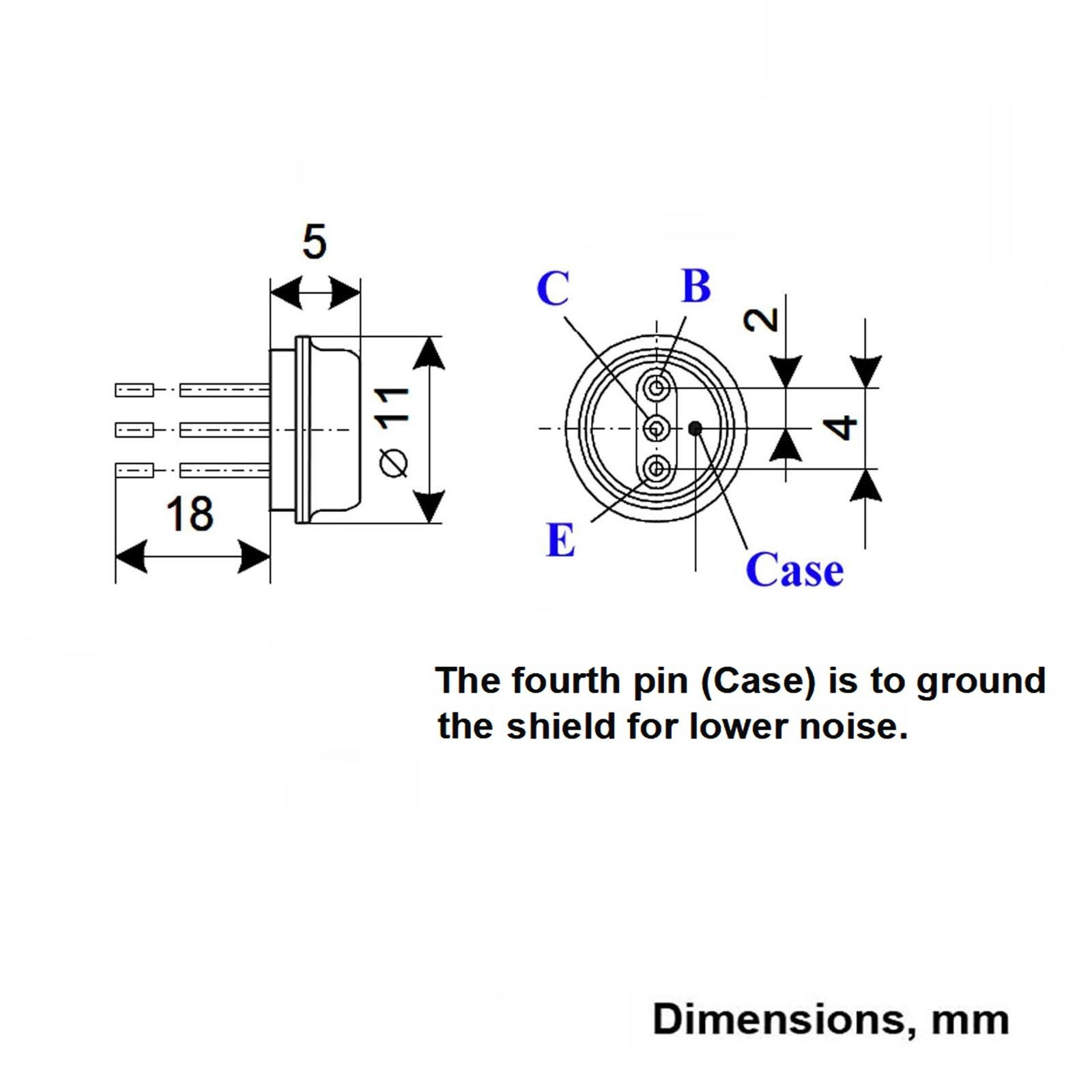 100pcs Germanium Transistor PNP GT313V 1T313V ~2N741 Fuzz Face Guitar USSR Boxed