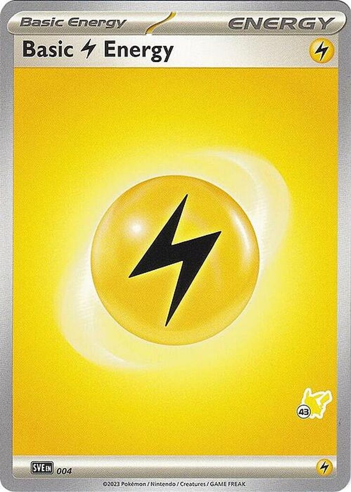 Pokemon Lightning Energy 2023