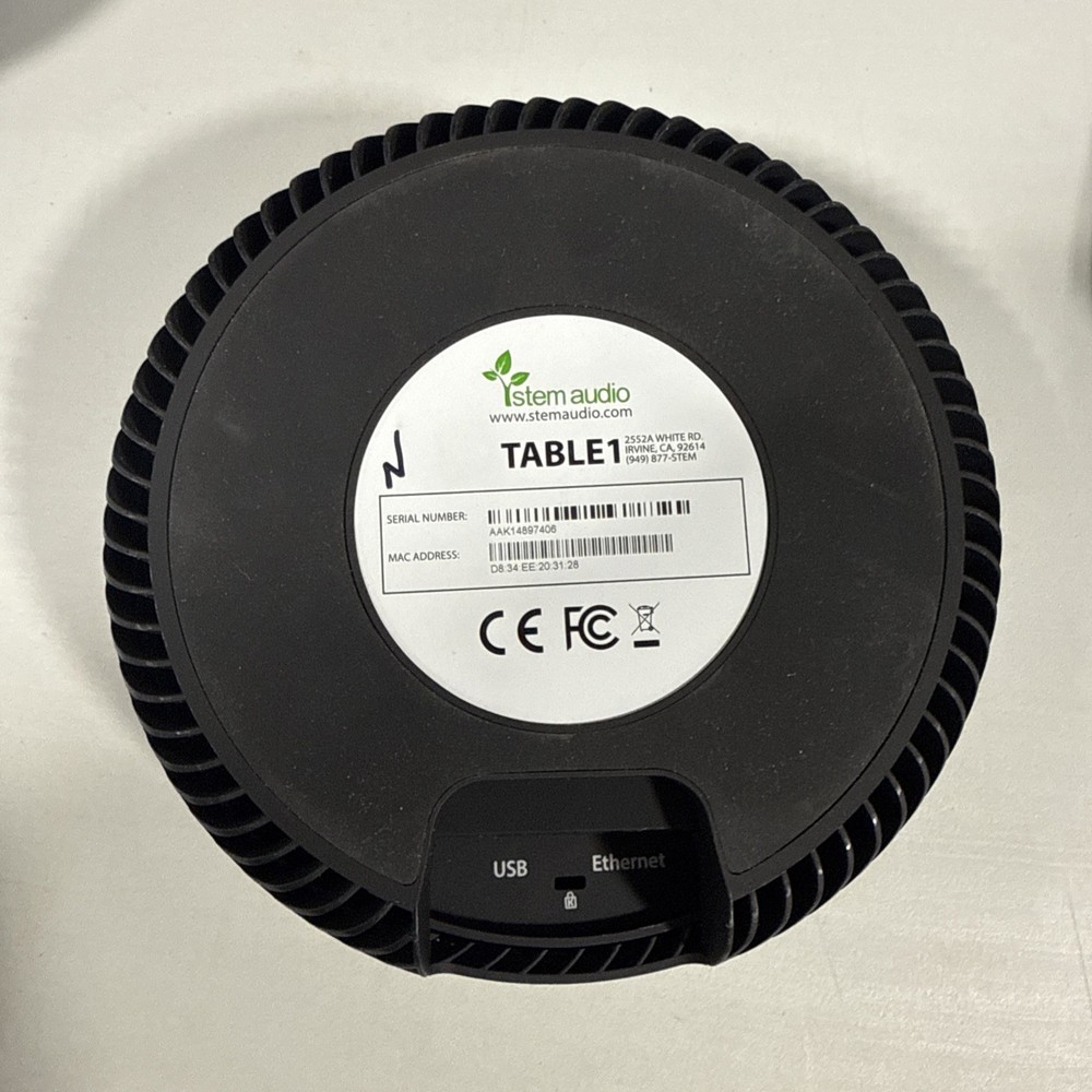 Stem Audio TABLE1 Audio Noise Canceling Table mount Speakerphone FS