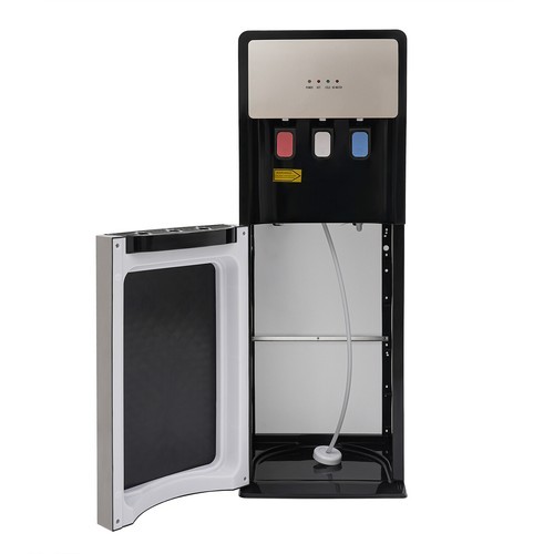 Grey 3 Temperature Bottom Loading Hot/Cold Water Dispenser With Safety Lock