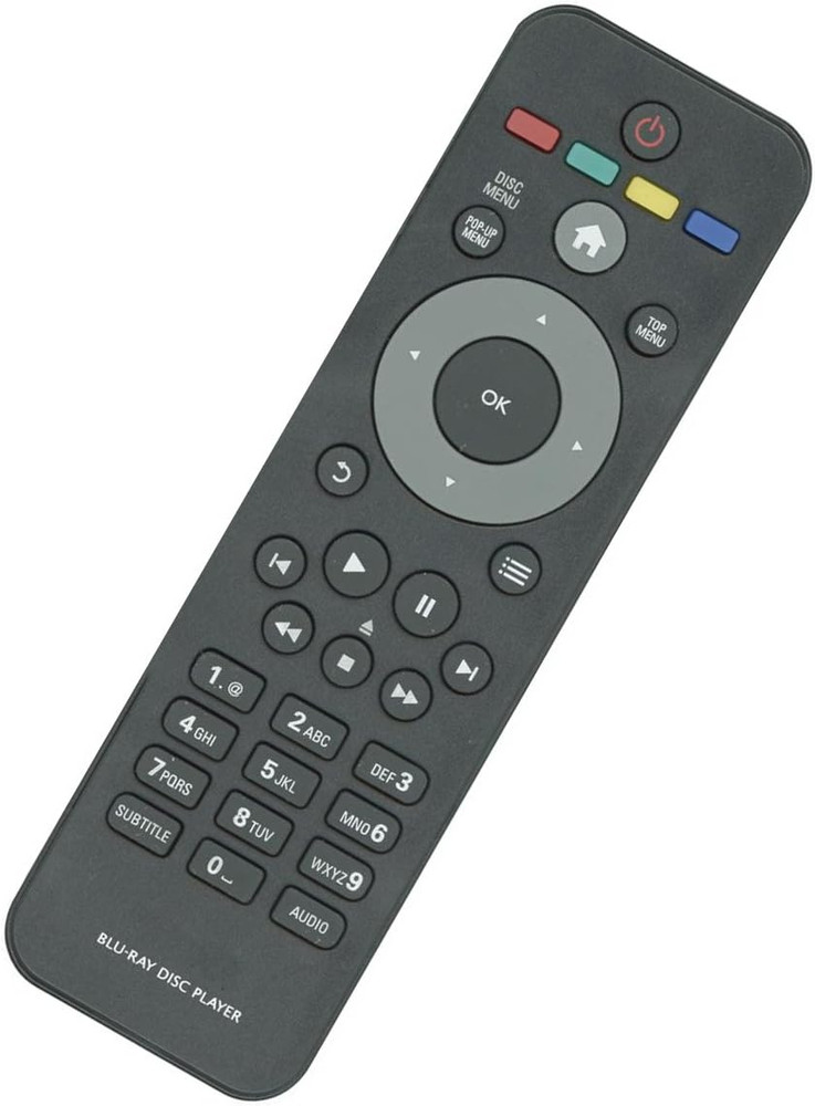 Blu-Ray DVD Remote for All Philips Blue-Ray DVD Philips BDP3406