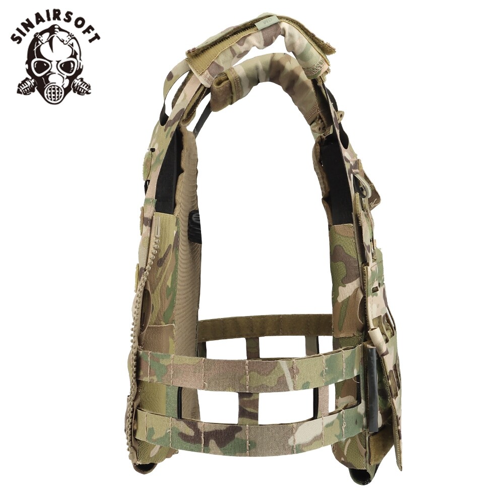 Tactical Vest SPC Lightweight Modular MOLLE Plate Carrier Quick Release CS Game