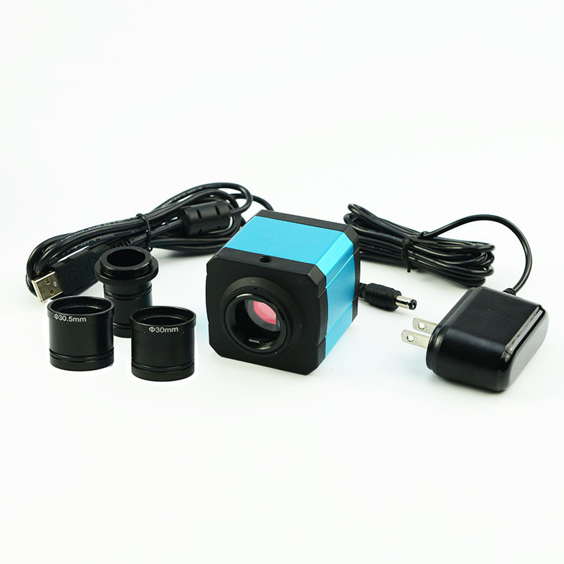 14MP USB /HDMI Microscope Digital Camera CCD Electronic Eyepiece W/Adapter lens
