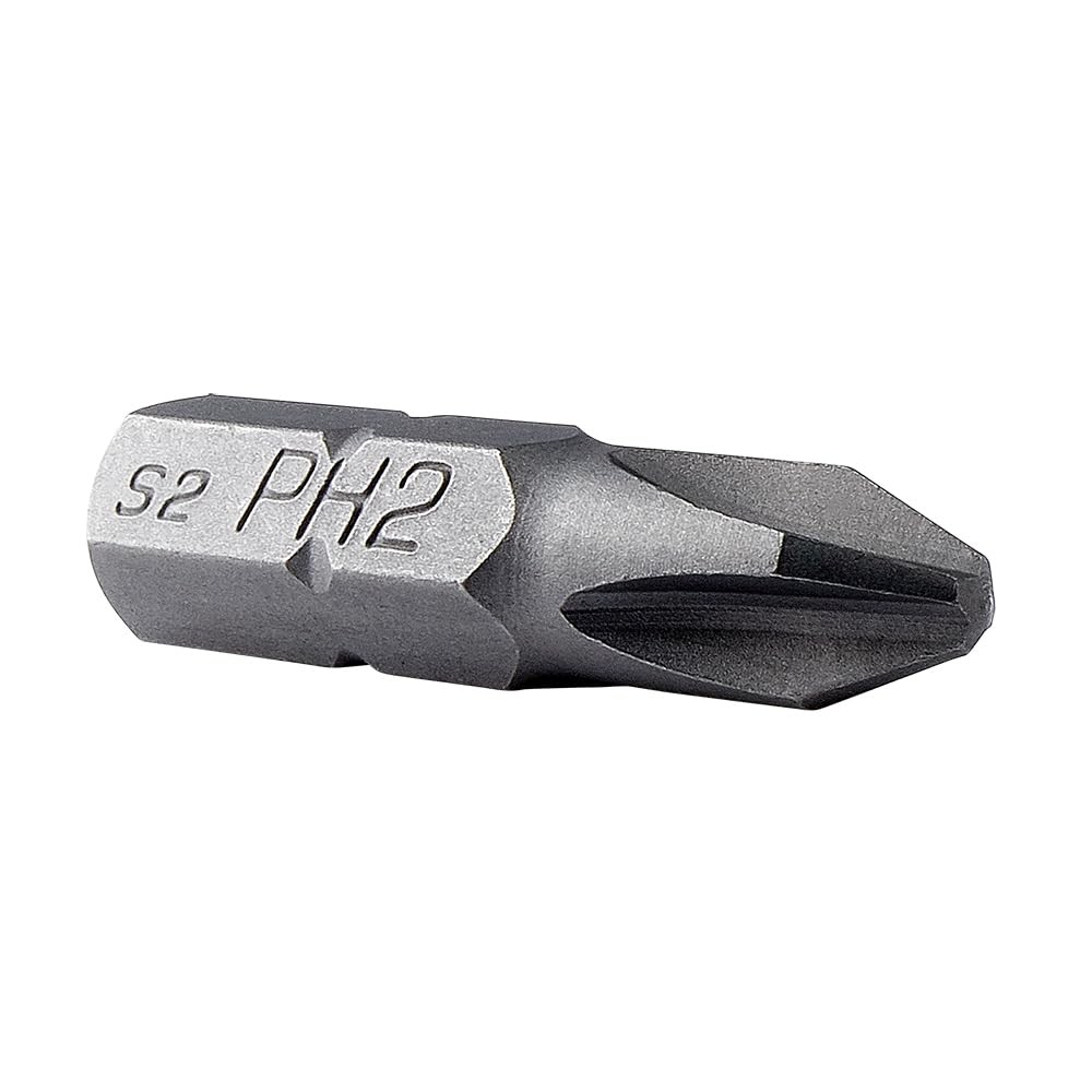 ToolPro 50 Piece Phillips Head Bit Set S2 Steel with Interlocking Storage Box
