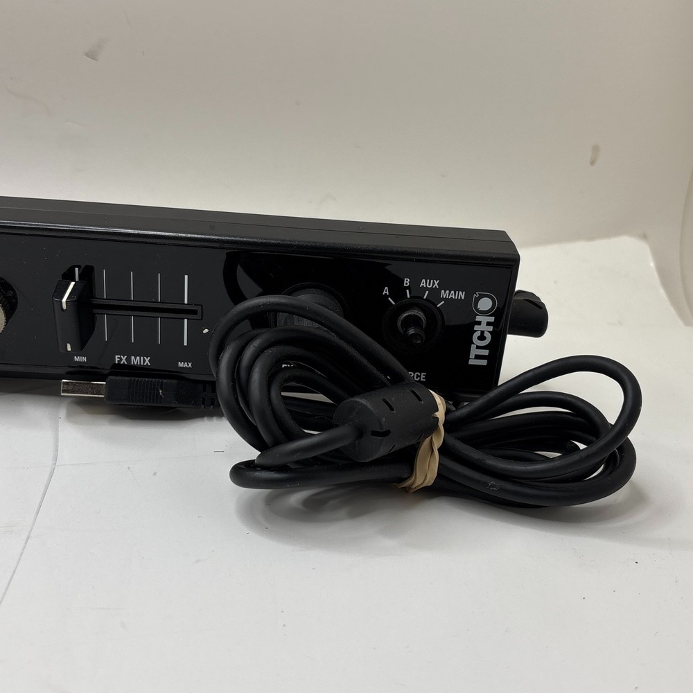 Black Numark Itch USB FX Strip DJ Effects Control Surface Controller NSFX AS-IS