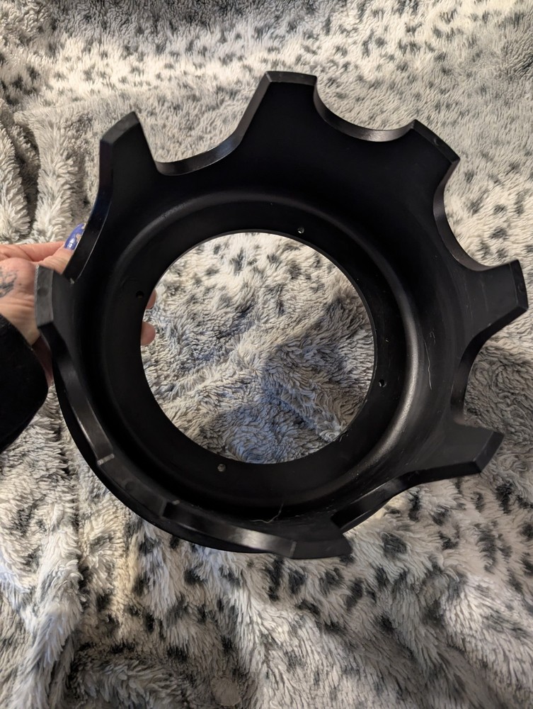 Kinetic By Kurt Turntable Riser Ring (Black)