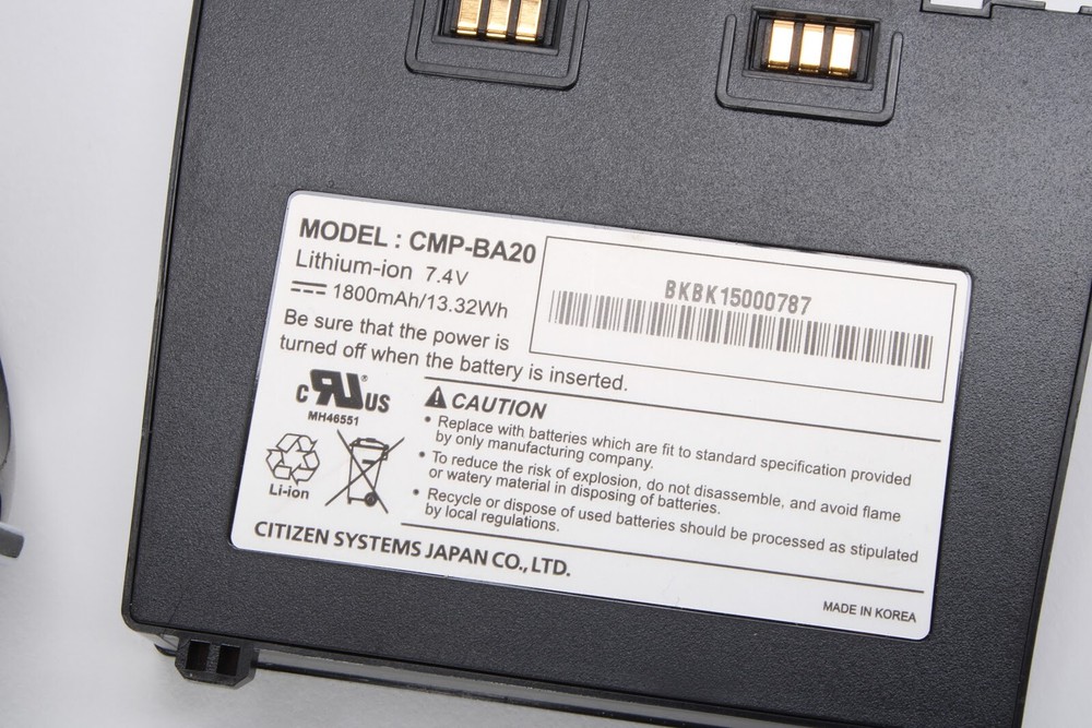 Citizen CMP-20BTIU Receipt Barcode Printer - No Power Supply
