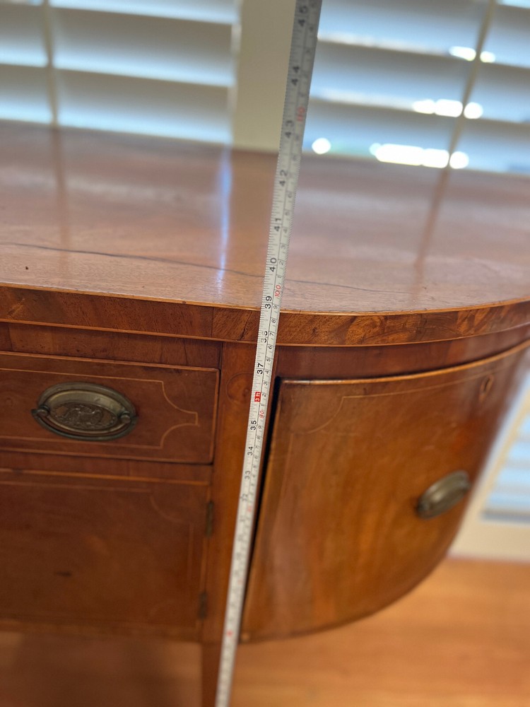 Antique Hepplewhite sideboard / server - inlaid mahogony