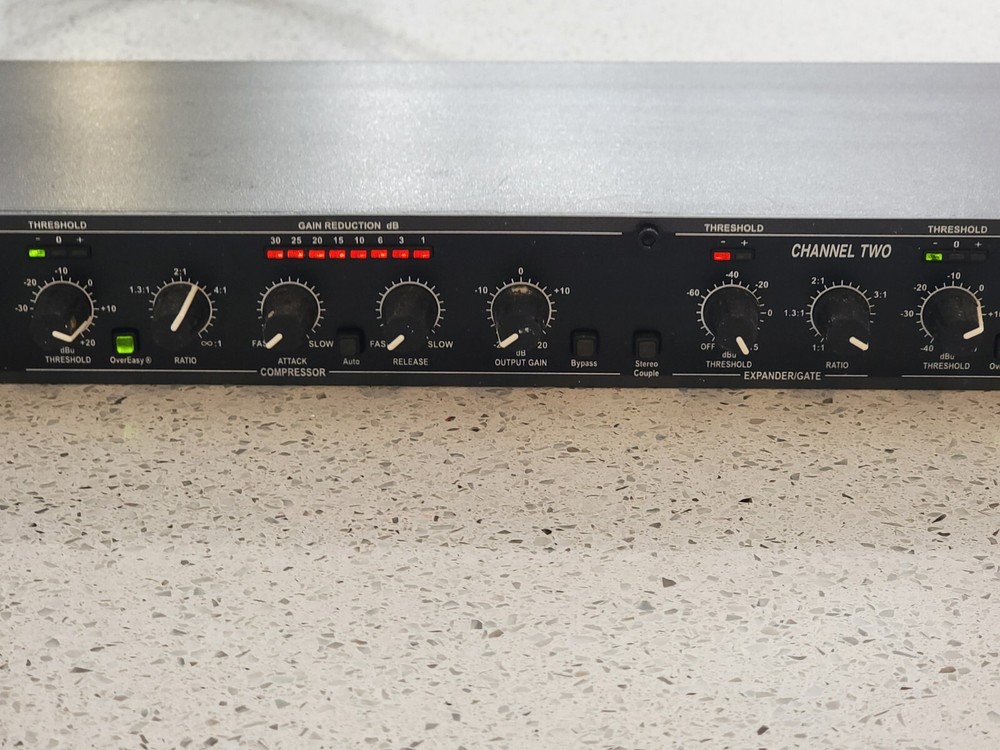 DBX 266XL Stereo Compressor Gate 2 Channel Dynamics Processor | Pro Audio