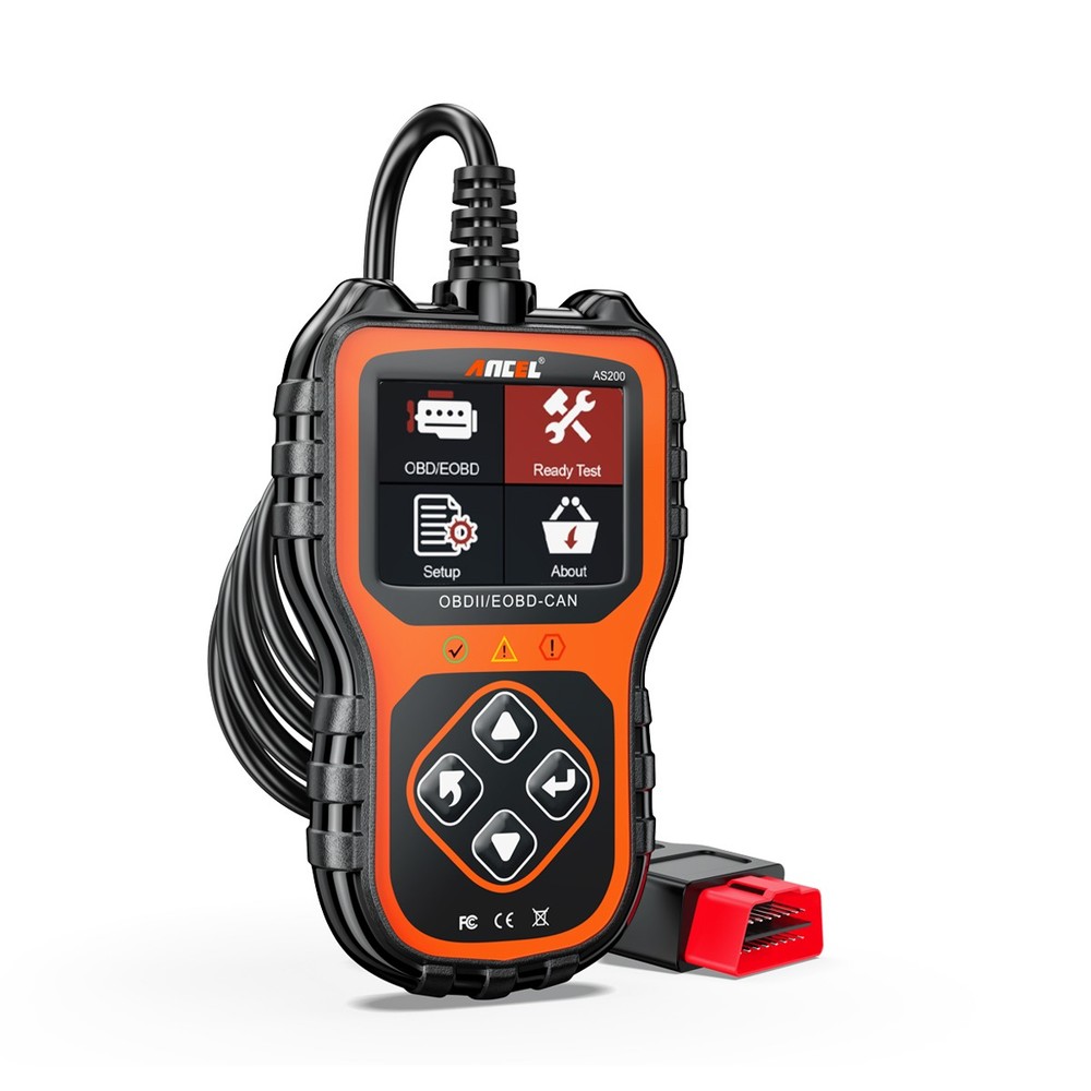 ANCEL AS200 OBD2 Code Reader Scanner Diagnostic Tool DTC Lookup I/M Readiness US
