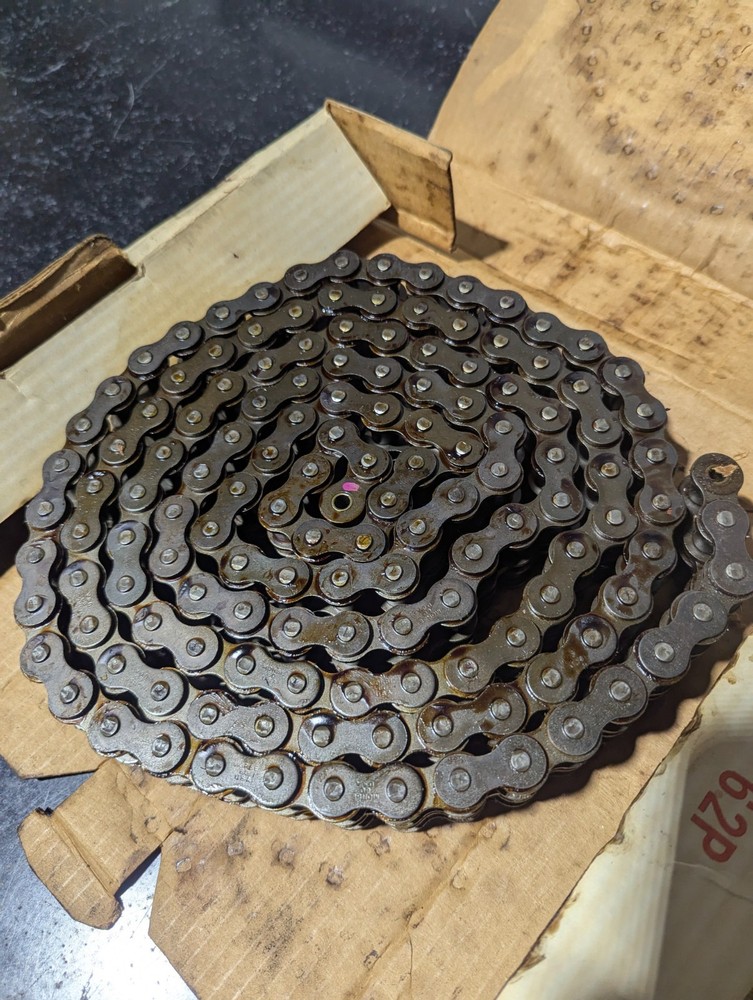 Morse 127729 Standard Riveted Double Roller Chain / 60-2R / 104" / PARTIAL