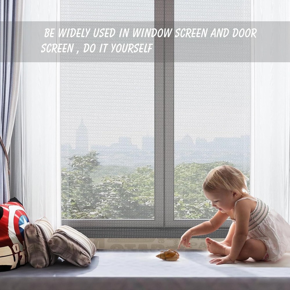 High Density Screen Pollen Proof Net Dust and Pollen Proof Screen Mesh Replaceme
