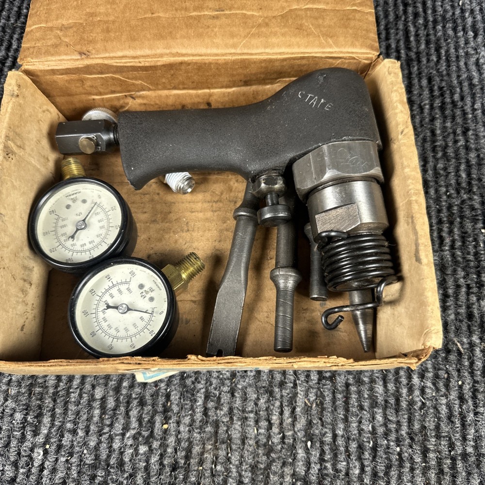 Marflow Pheumatic Hammer w/ 7 Attachments NOS