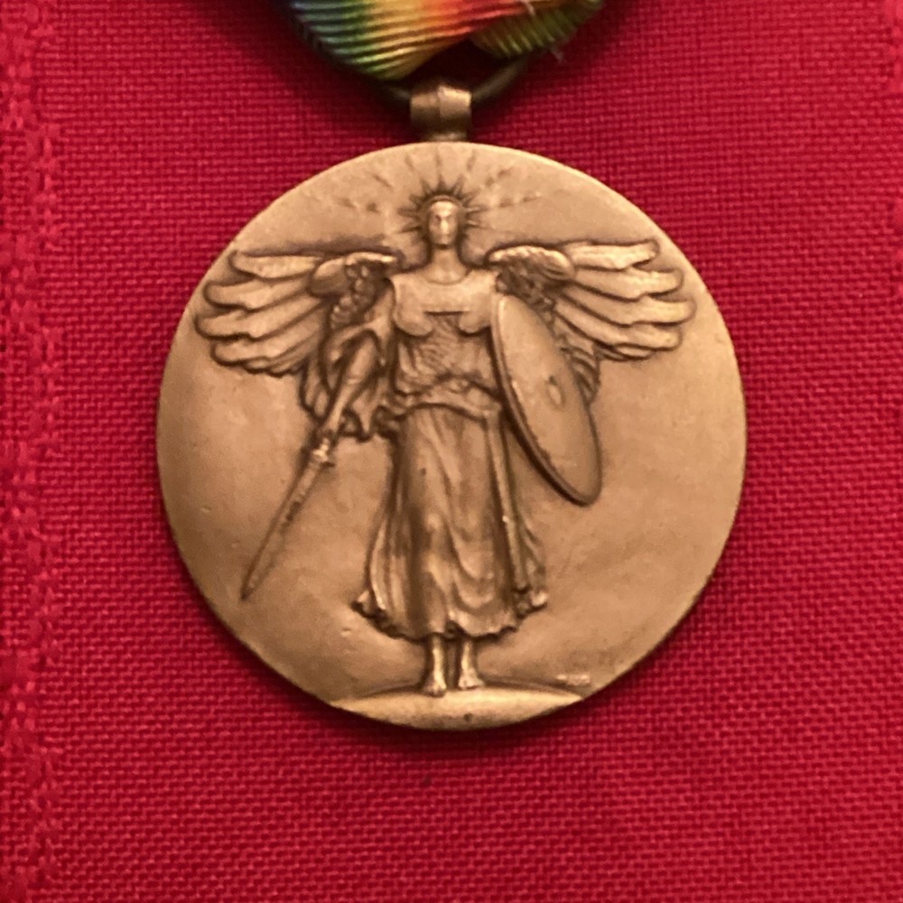 💥 Antique WW1 US Victory Medal