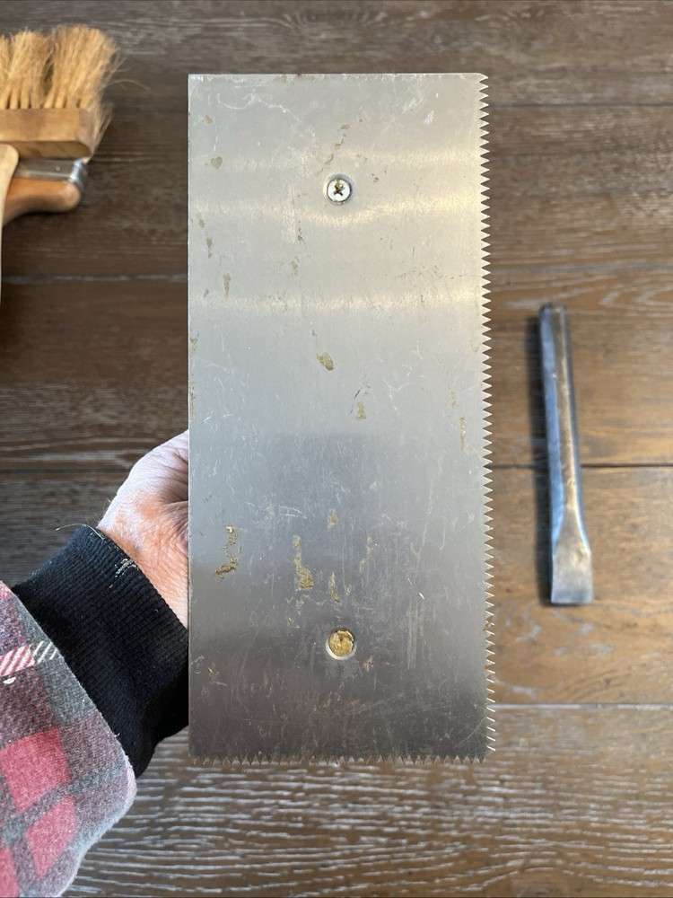 Masonry Flooring Wall Paper Construction Lot Trowels Brushes Cold Chisel Tools