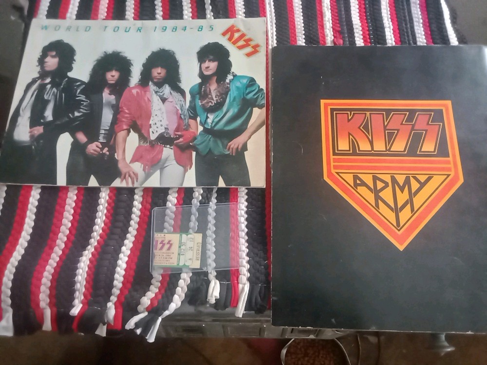 Kiss 💋 Ticket Stub History 🎸 Animalize Tour,11-24-84, New Haven Connecticut