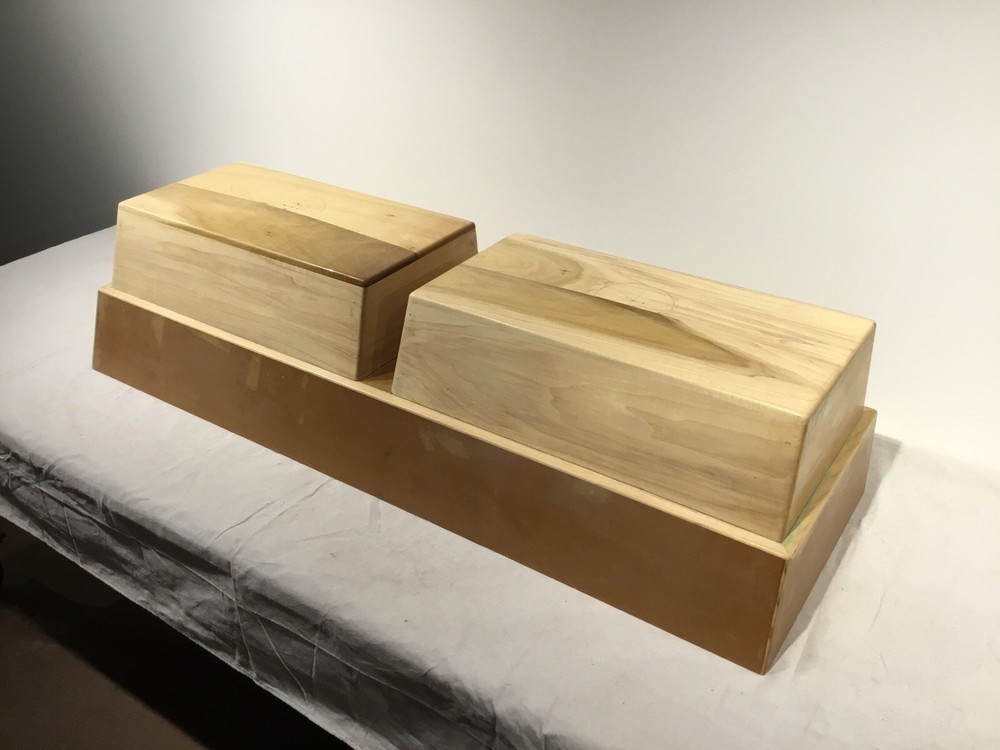Utility sink wooden molds