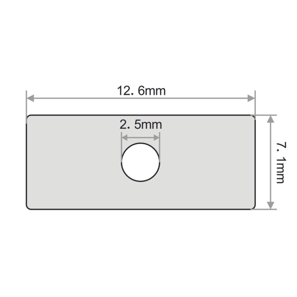 FLEOR 10 Pairs Chrome Guitar String Tree Guide String Retainers with Screws
